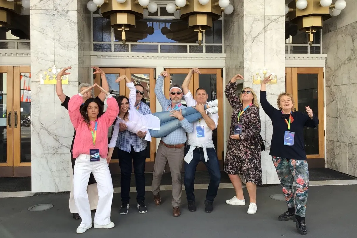 The Events Group outside Isaac Theatre Royal