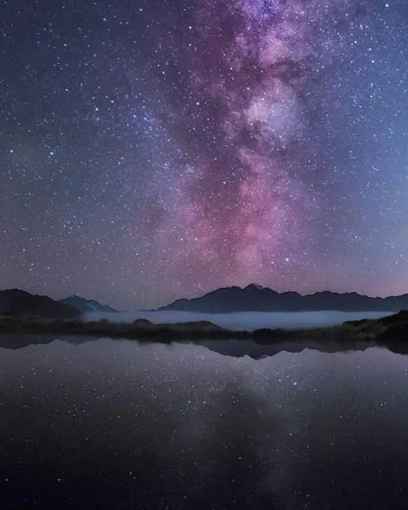 Night sky above Mackenzie