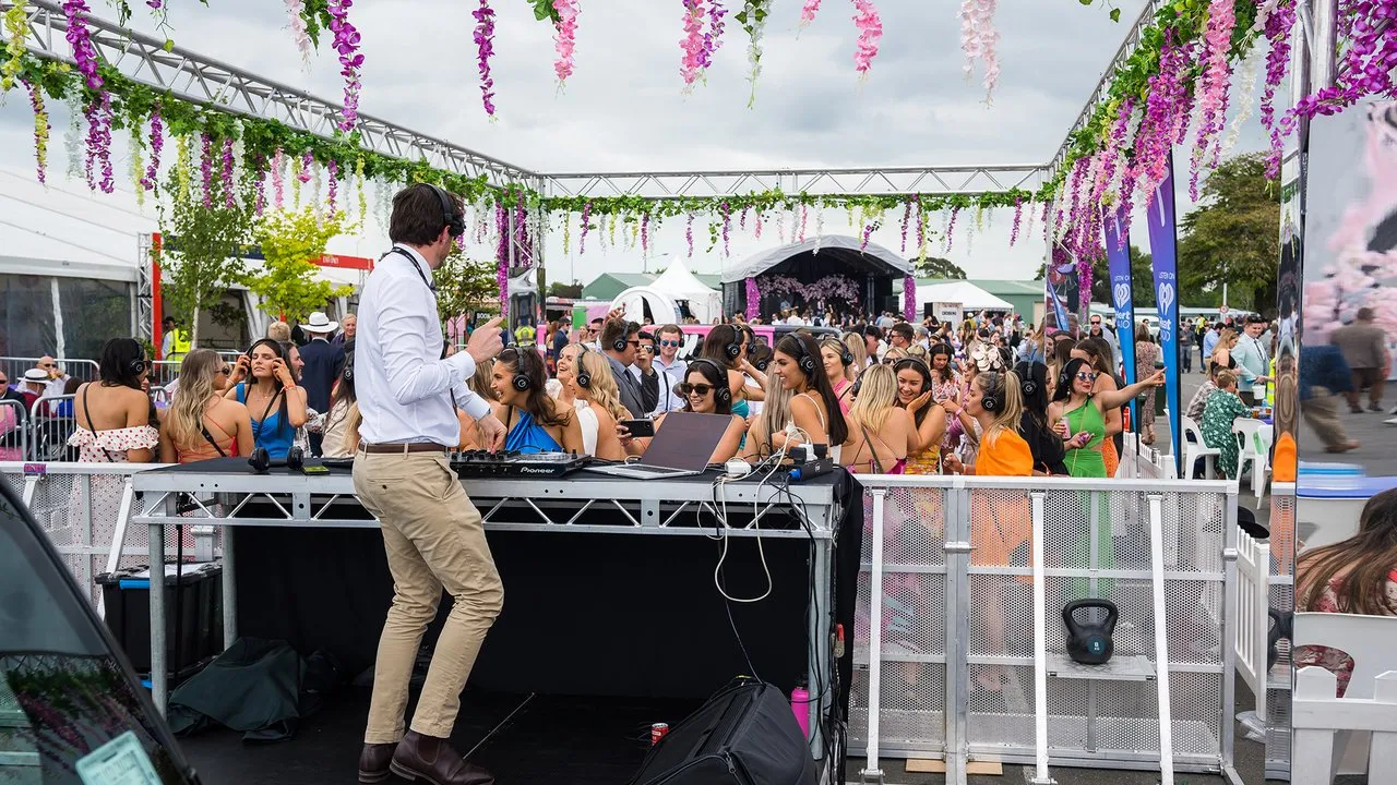 Cup Day silent disco