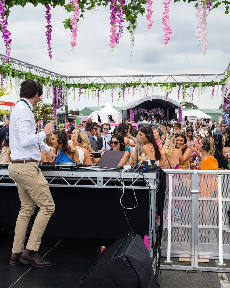 Cup Day silent disco