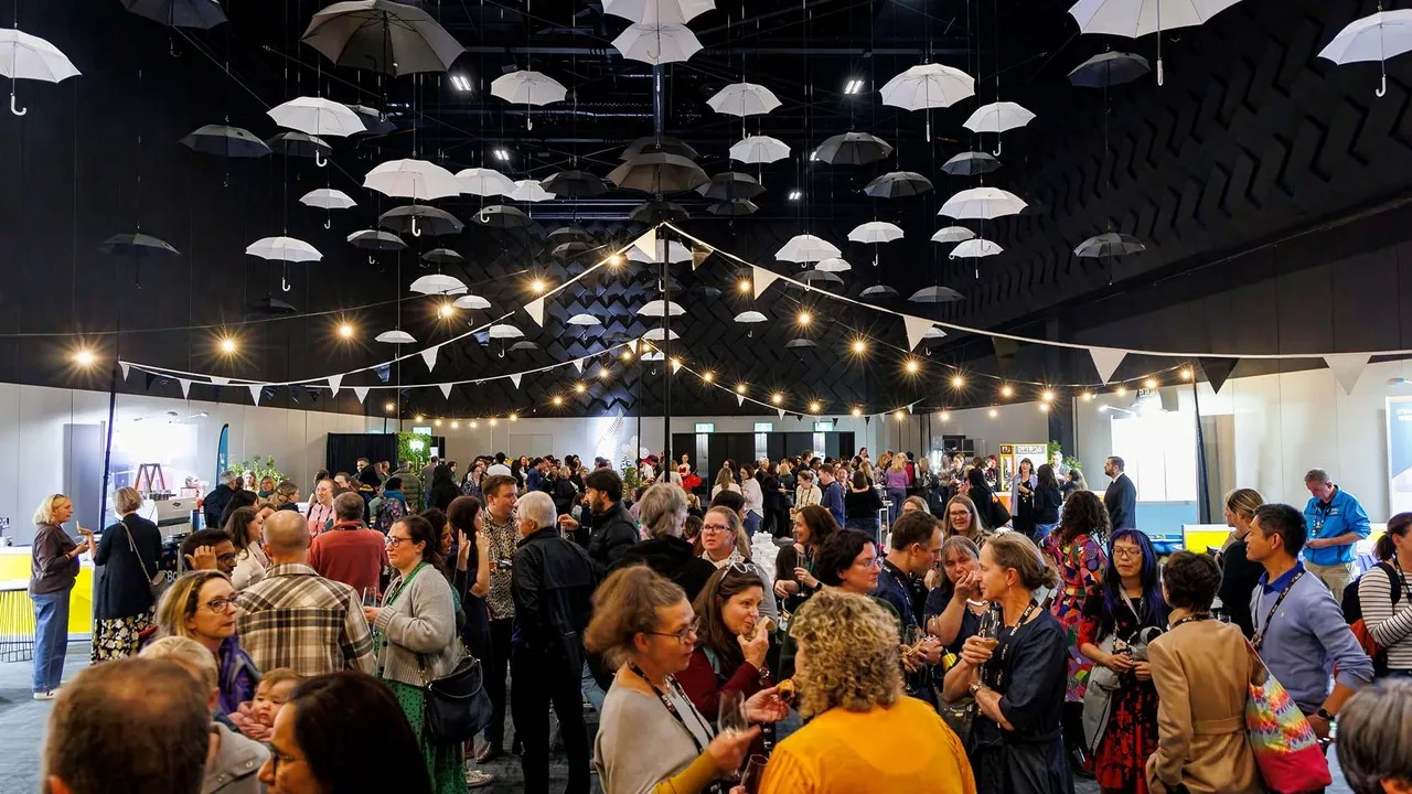 Don't forget the bubbles conference delegates