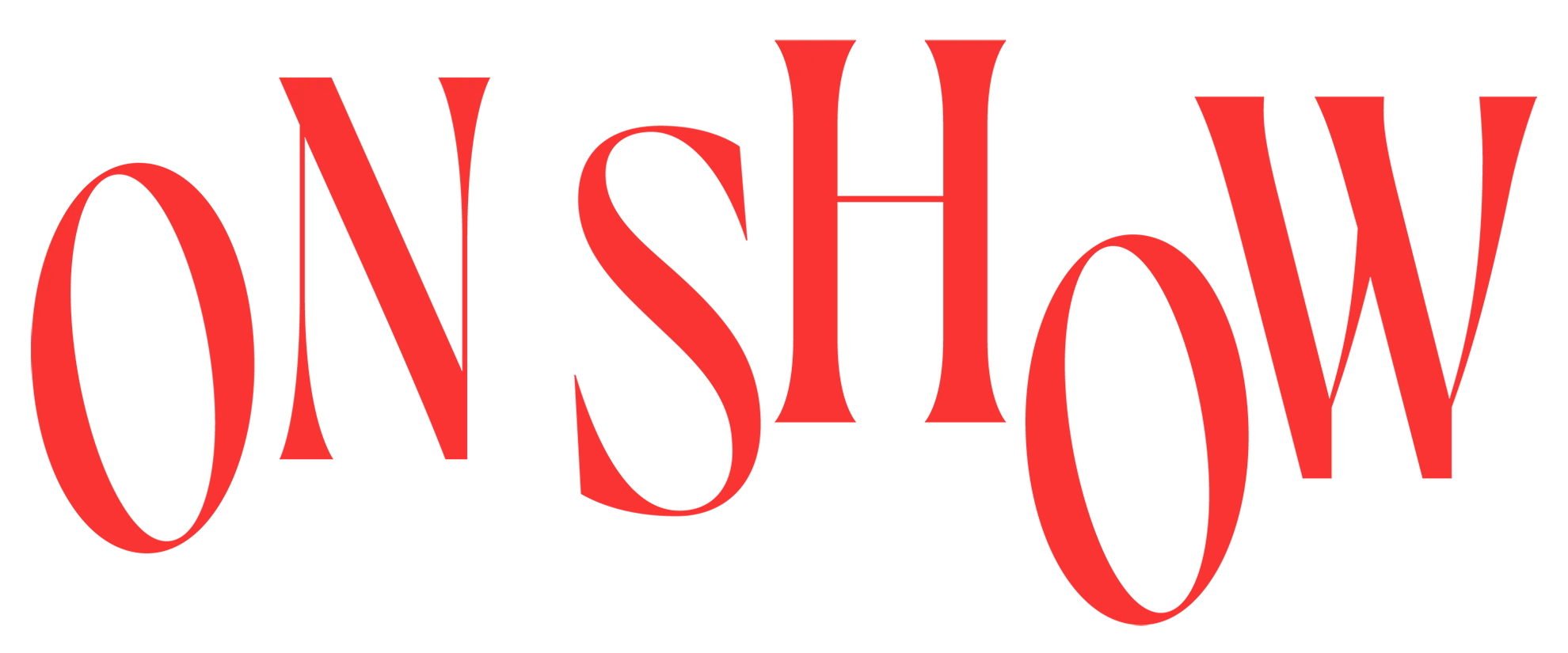 On Show red logo
