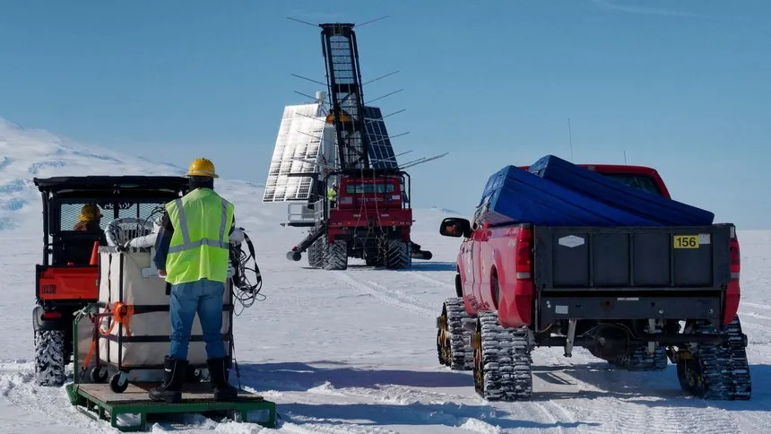 Machinery On The Ice