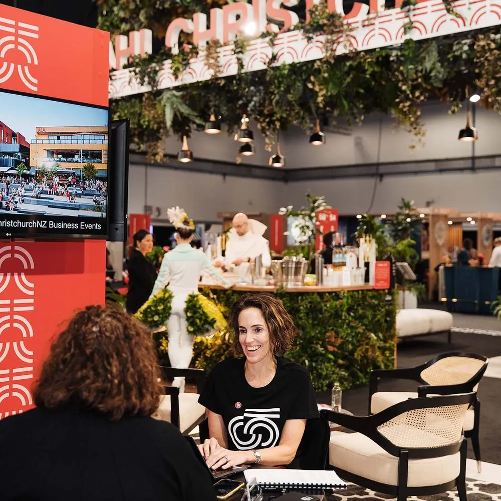 ChristchurchNZ Business Events stand