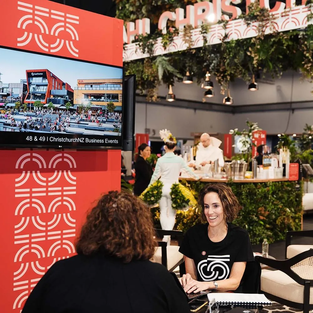 ChristchurchNZ Business Events stand