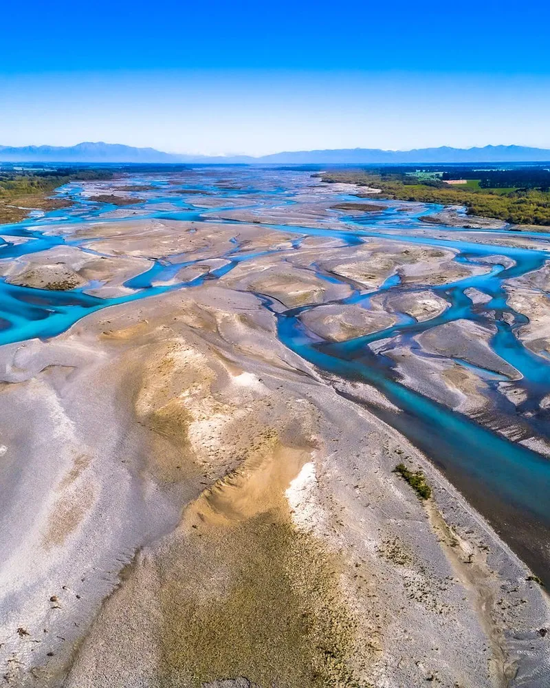 Mid Canterbury braided river