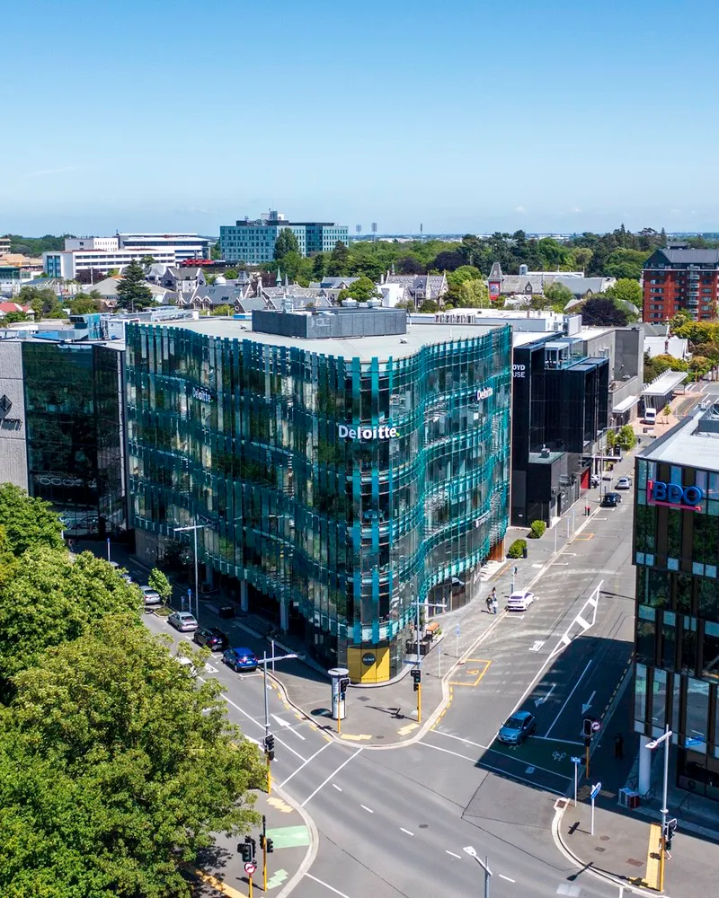 Deloitte offices Christchurch.
