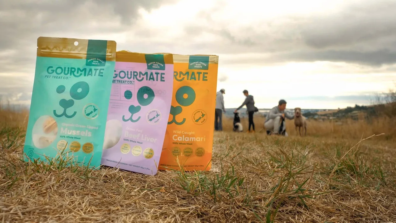Gourmate bags of dog biscuits