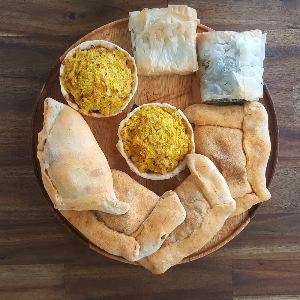 Veg n Friends platter of food