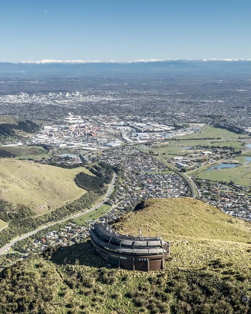 View over Christchurch City from the Christchurch Gondola