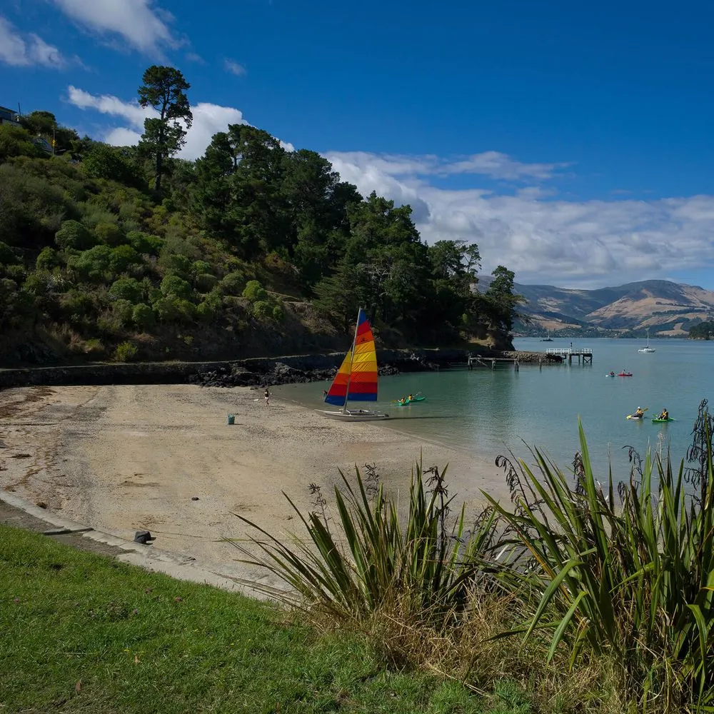 Corsair Bay with sailboat