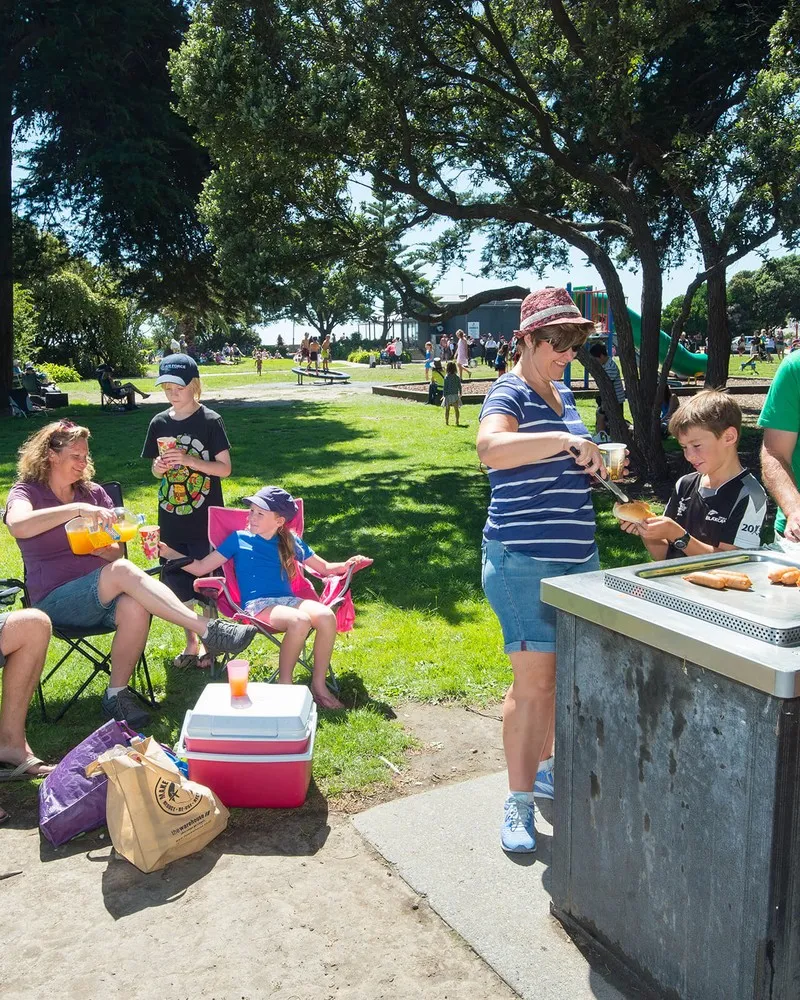 Outdoor BBQ at Scarborough Park