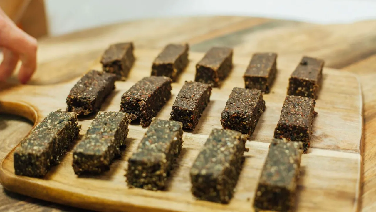 Beefy Greens Protein Bars