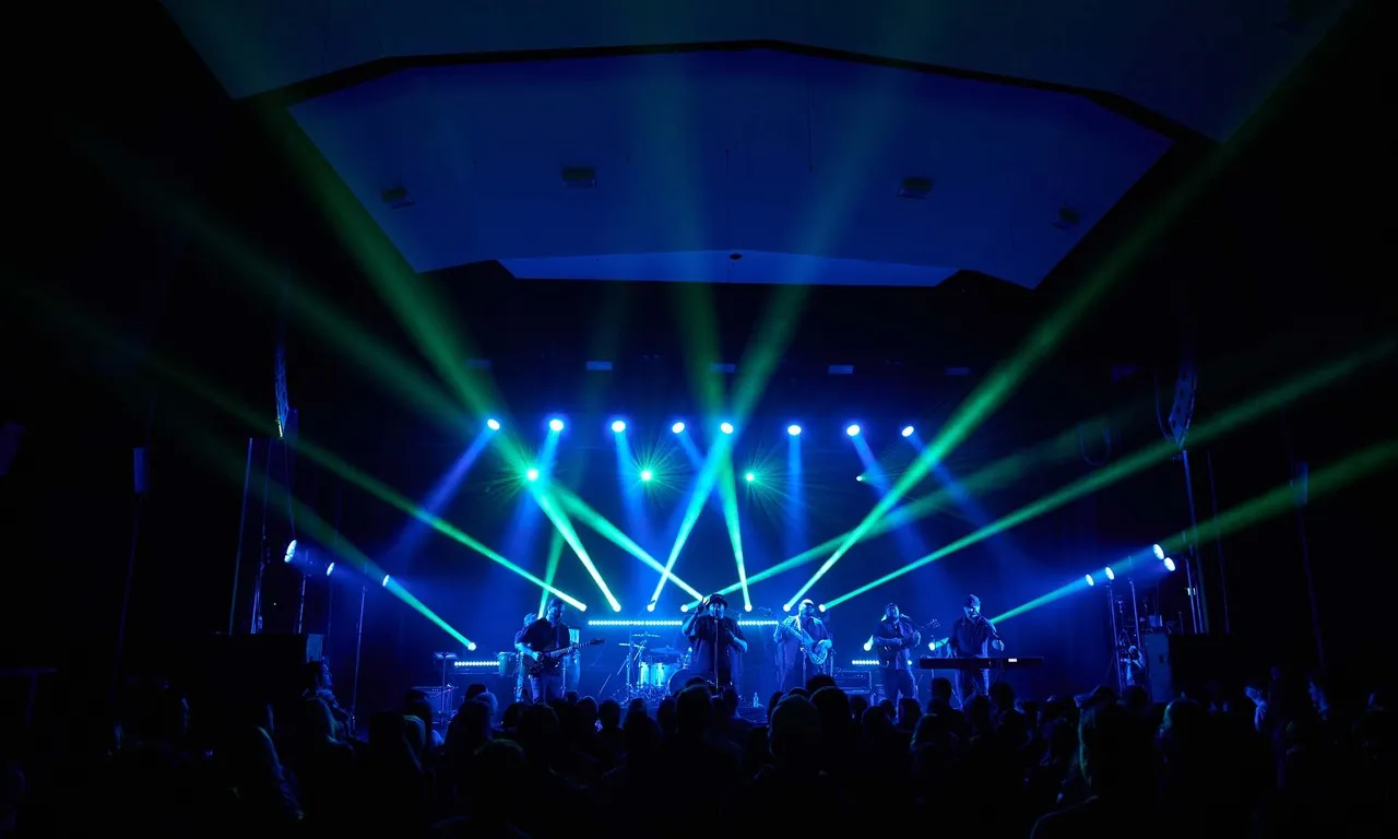Go Live festival band on stage