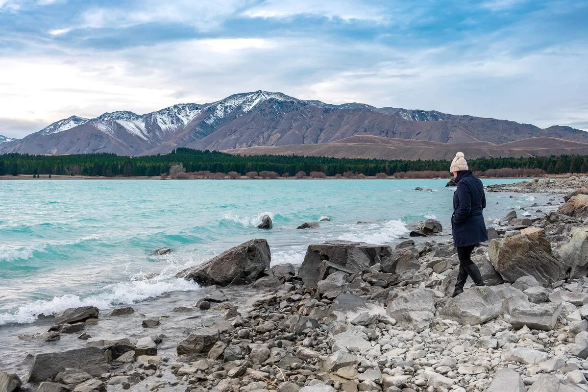 Lake Tekapo in winter