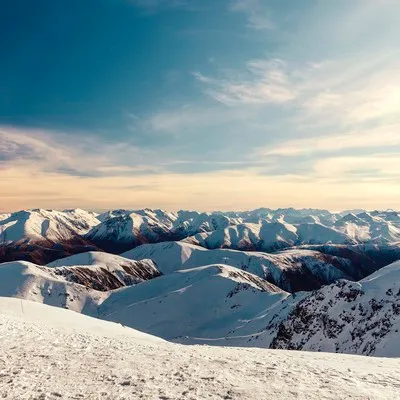 Views from Mt Hutt in the winter