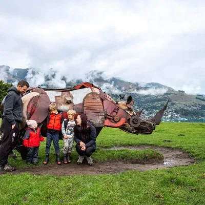 The Rhino walk at childrens bay