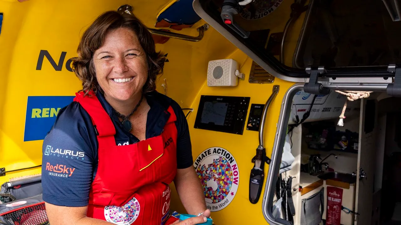 Lisa Blair Inside Boat