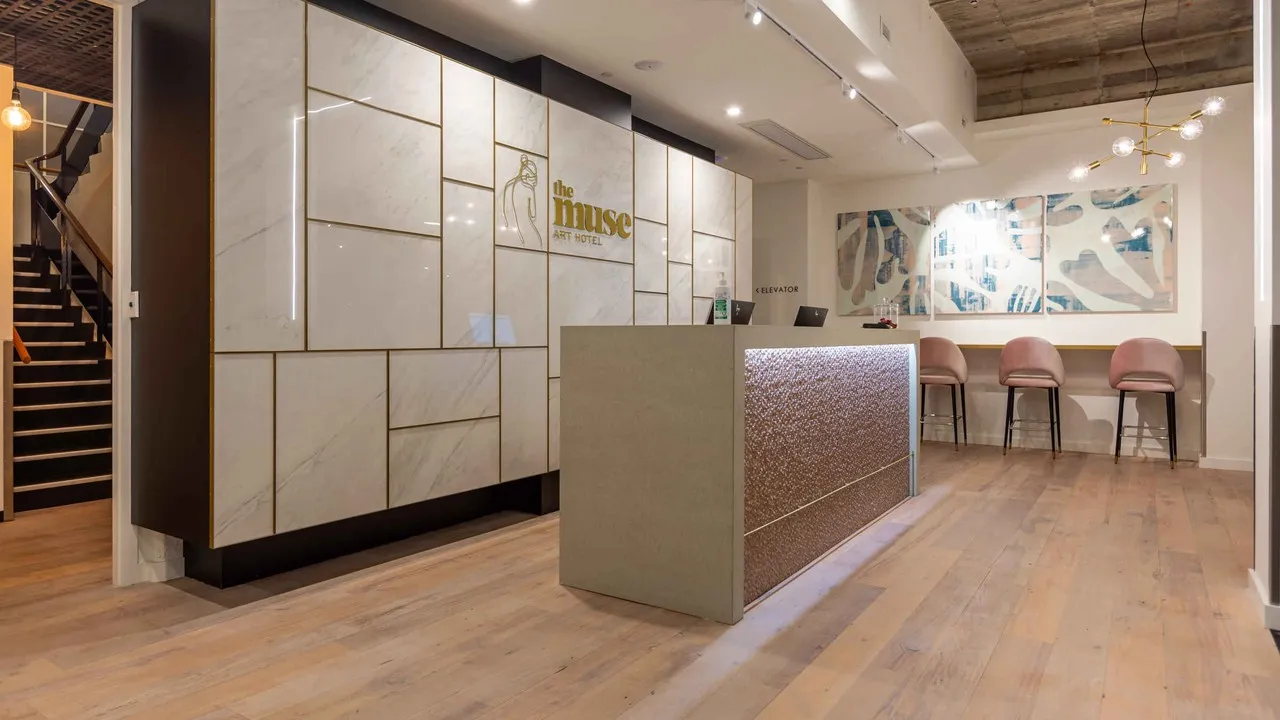 Muse Hotel reception