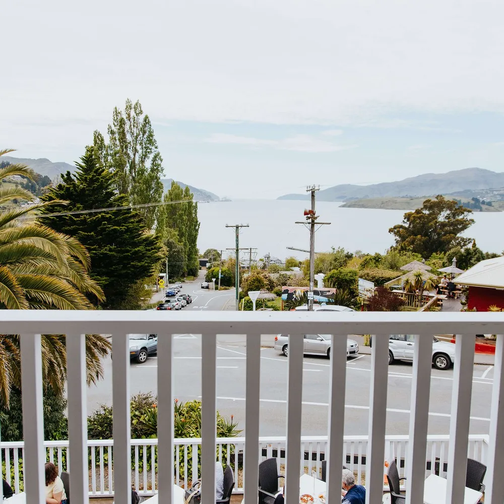 Otoromiro Hotel looking towards the bay