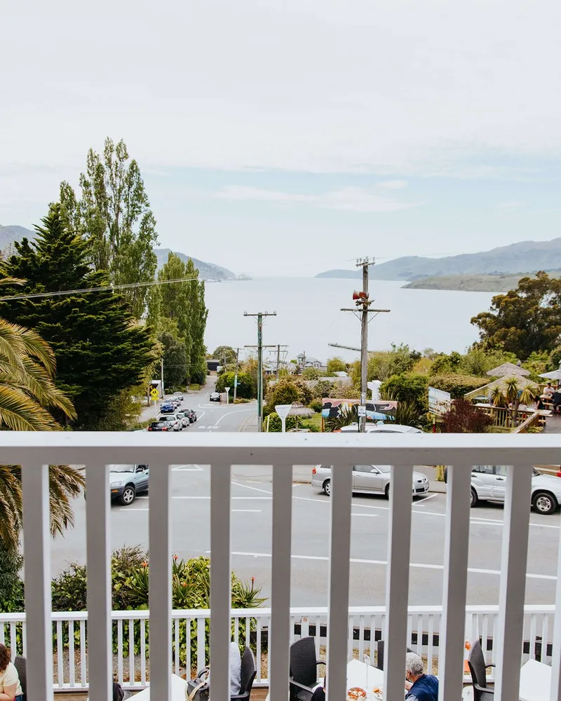 Otoromiro Hotel looking towards the bay