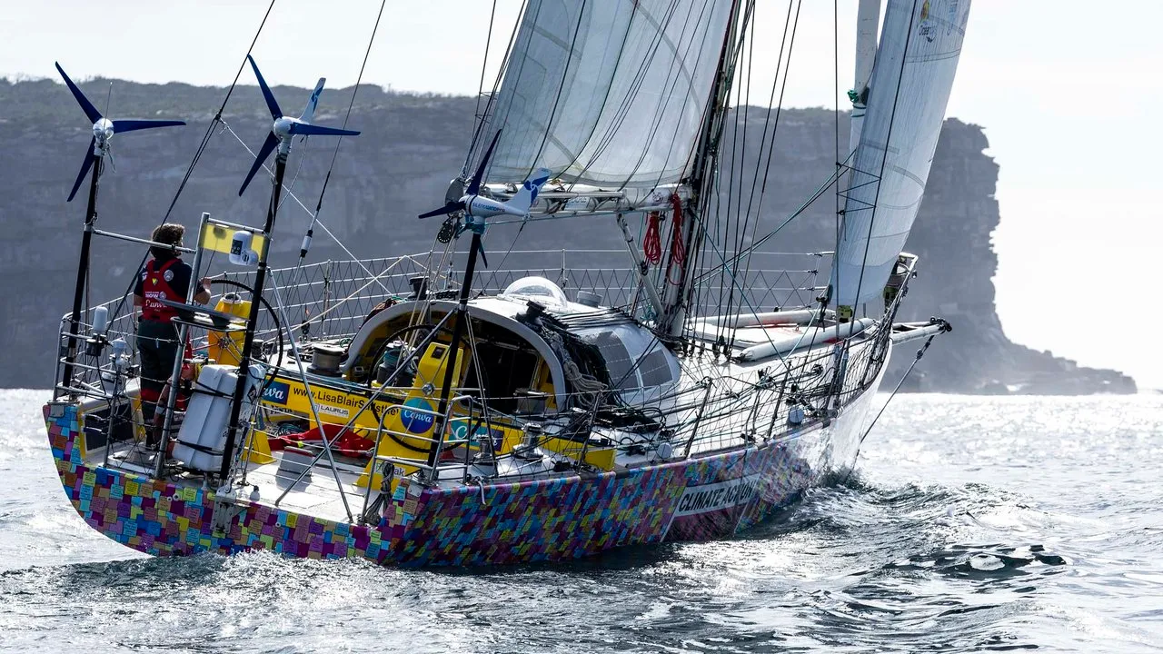 Lisa Blair Sailing Boat