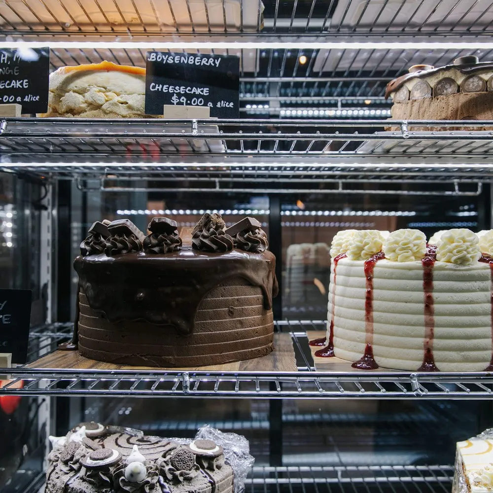 Cabinet of cakes