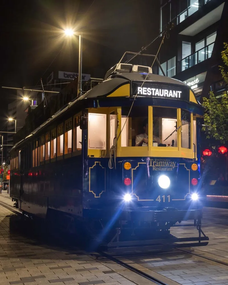 Christchurch Attractions Restaurant Tram