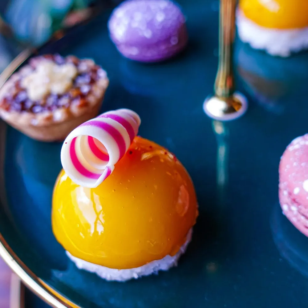 Lovely bright sweet treats at Midnight Shanghai High Tea