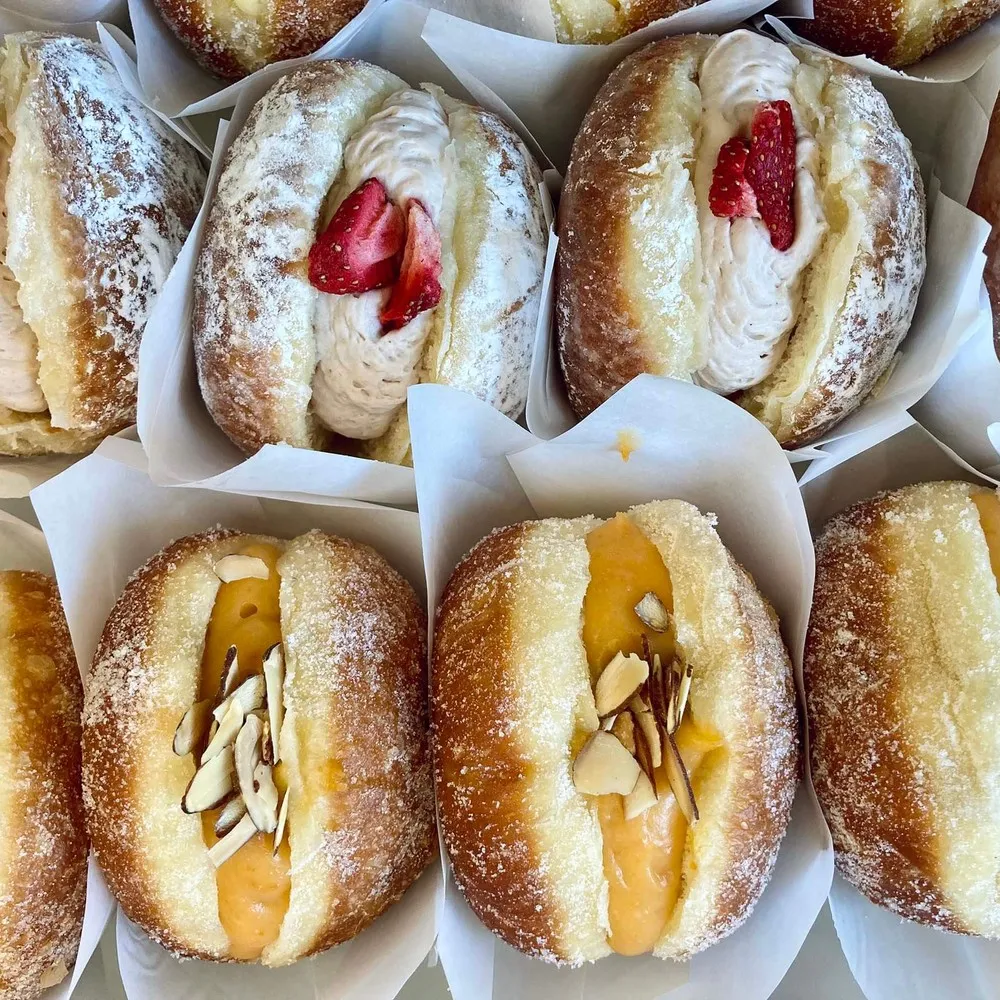 Selection of Grizzly donuts