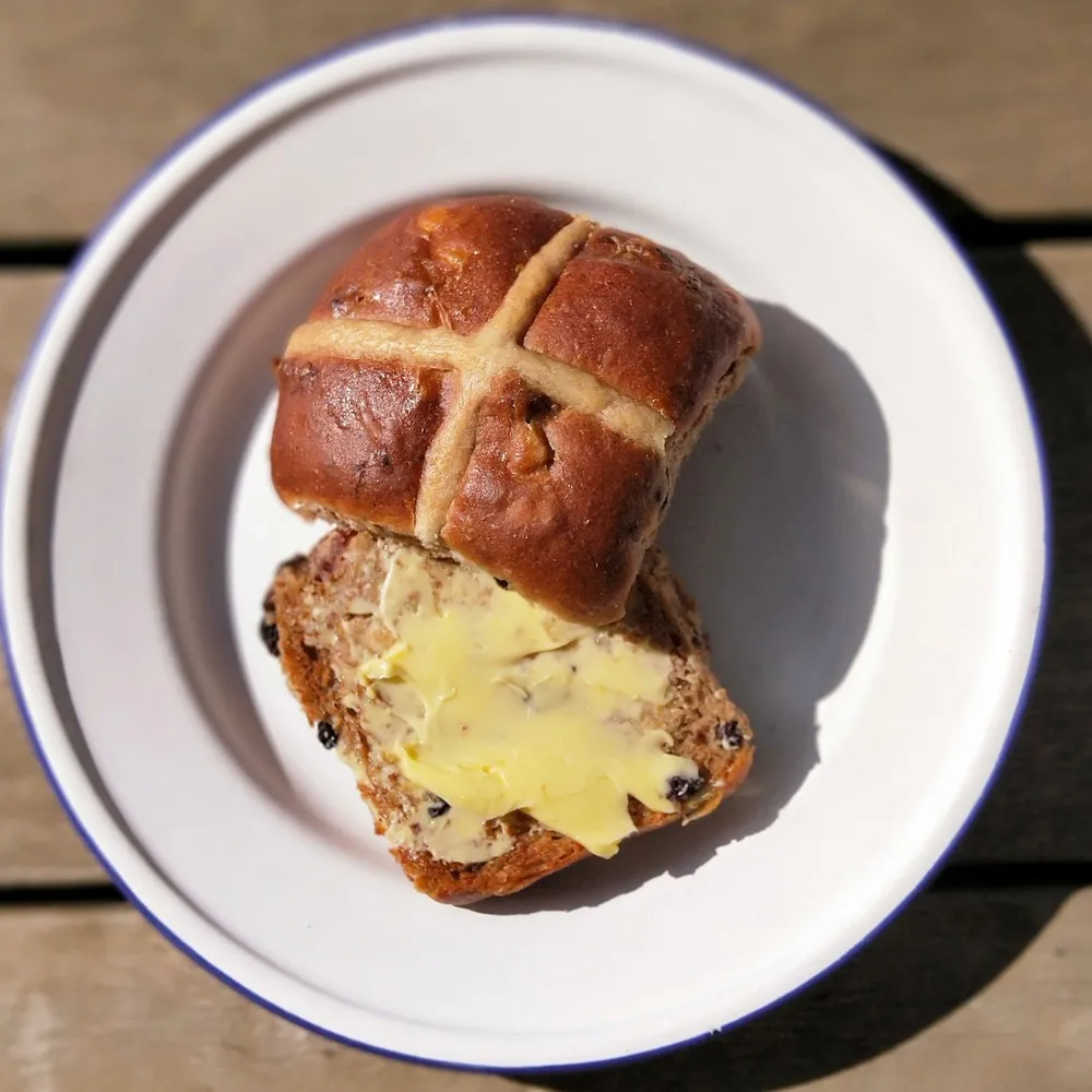 Hot Cross bun from Grizzly