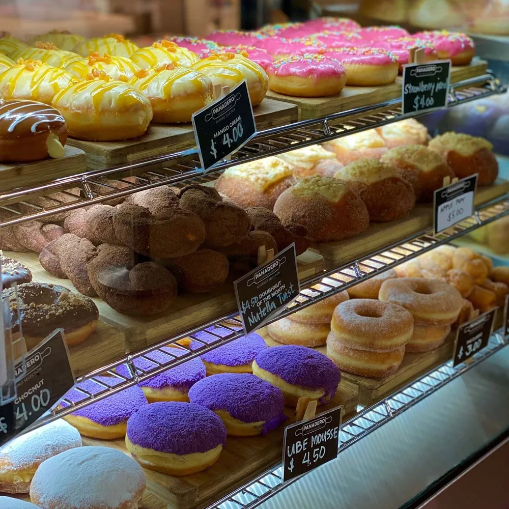 Cabinet of Panadero Donuts