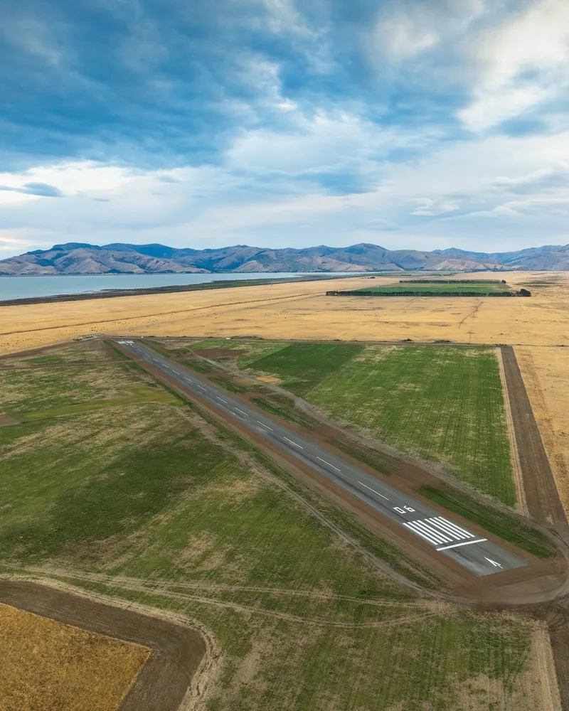 Tāwhaki national aerospace centre runway aerial