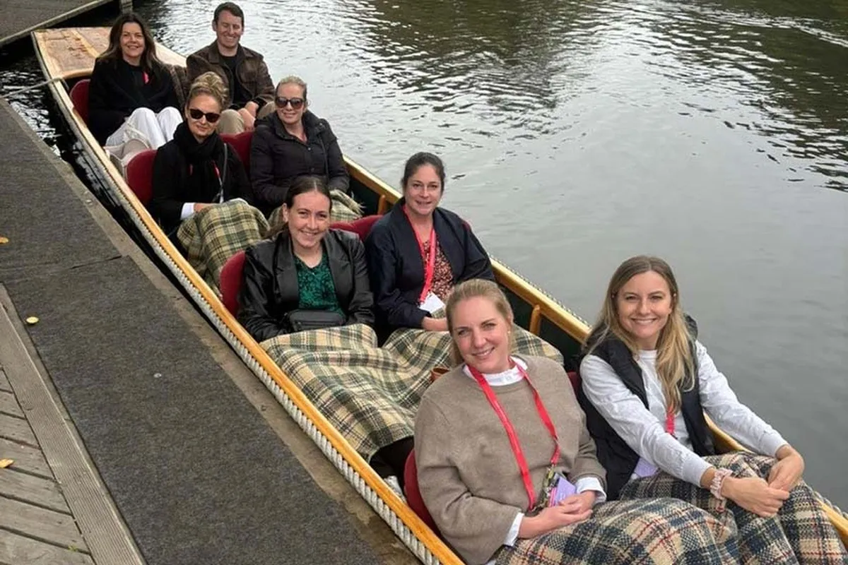 PCO Famil Punting on the Avon
