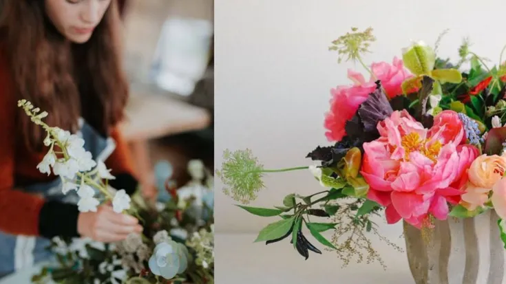 Peony Centrepiece Workshop