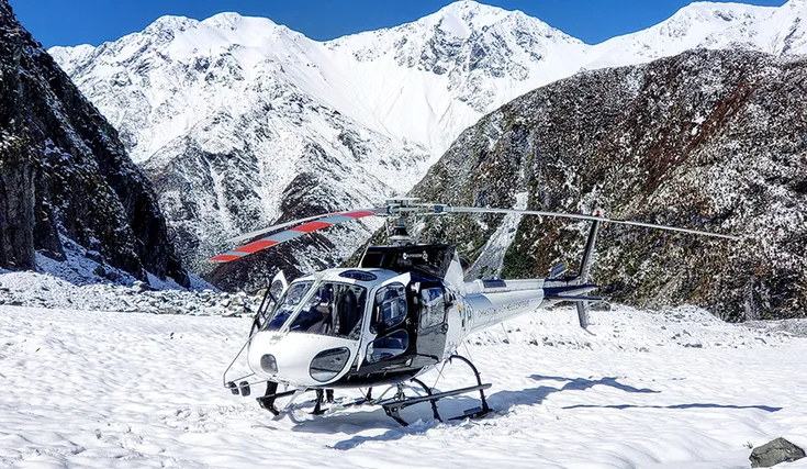 Christchurch Helicopters - Rakaia Glaciers