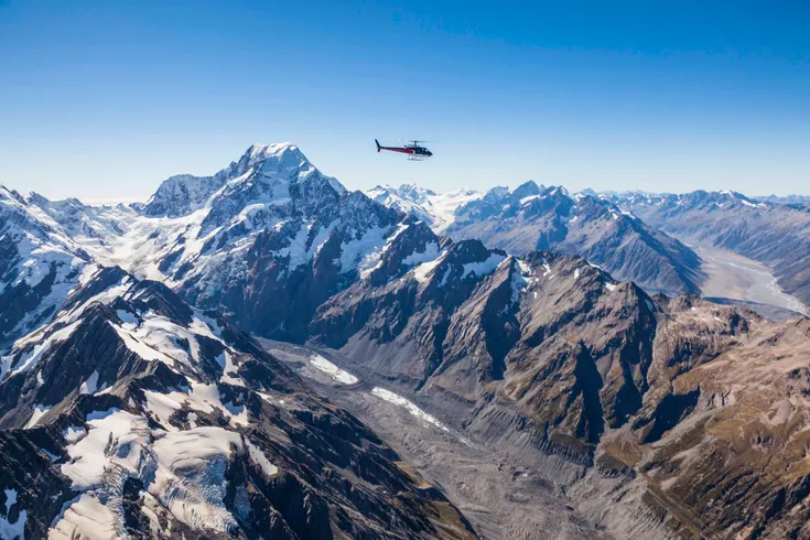 Alpine Vista - The Helicopter Line Mount Cook