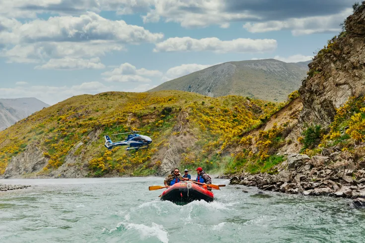 South Pacific Helicopters - Heli Rafting