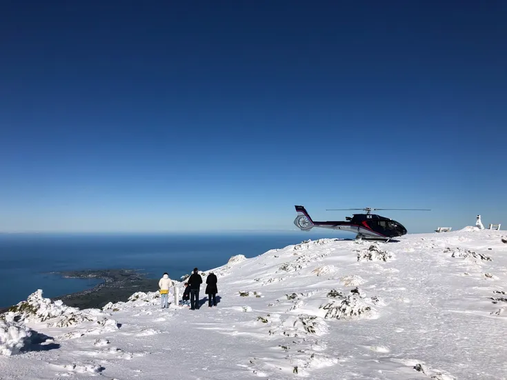 Kaikōura Helicopters Mt Fyffe Summit