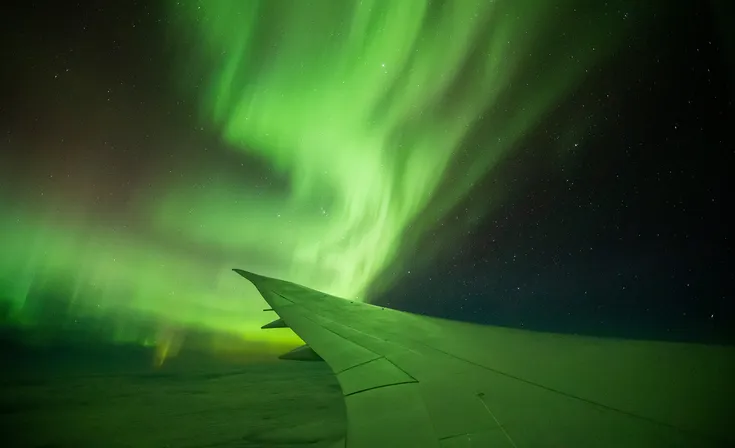Southern Lights by Flight