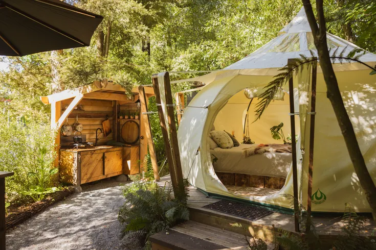 Canopy Camping Escapes | Sophie's - Manawa o Waikirikiri