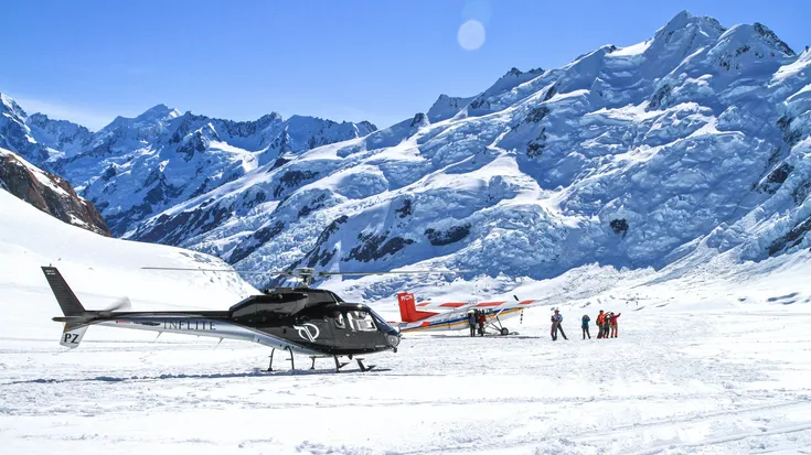 Ultimate Alpine Experience - Mt Cook Ski Planes and Helicopters