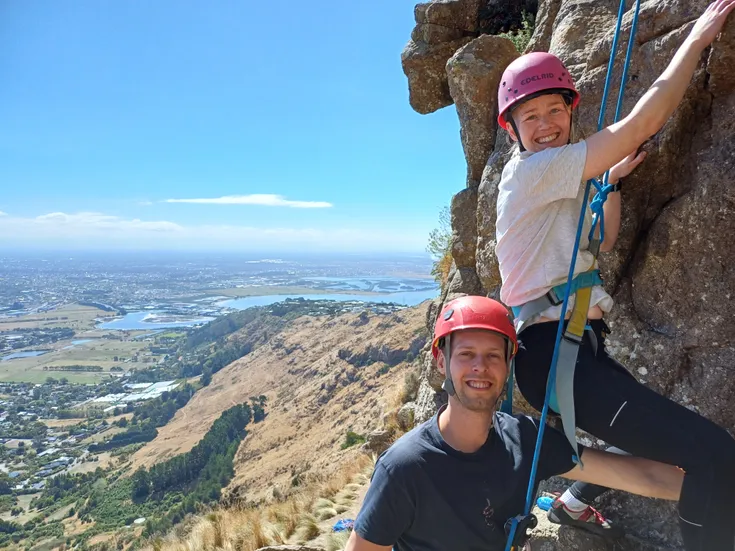 Rock Climbing Day Tour from Christchurch