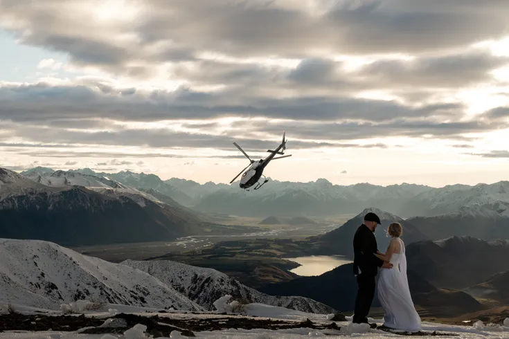 Wild Vows - Helicopter Elopements in Canterbury & Christchurch
