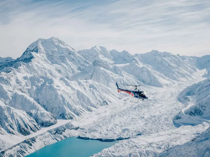 Aoraki Mount Cook & the Glaciers - The Helicopter Line Mount Cook