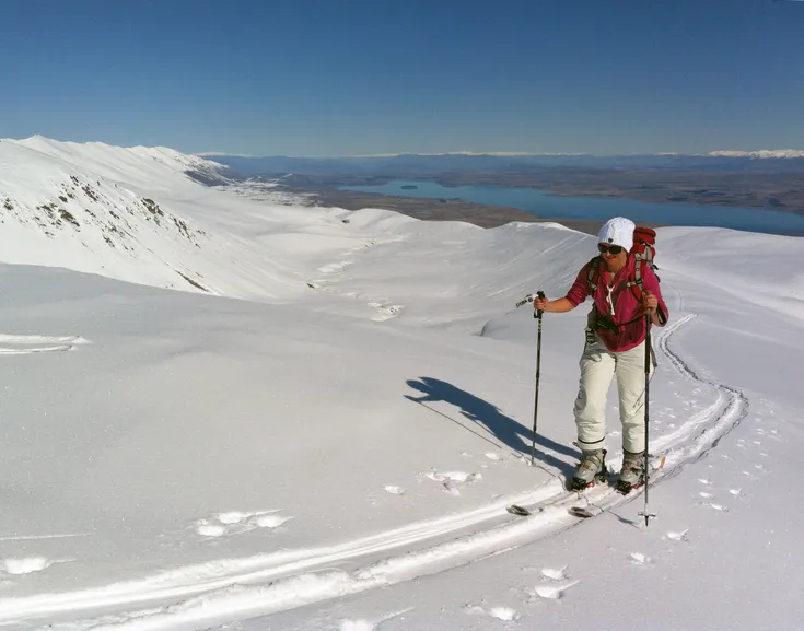 Backcountry Ski Touring and Snowboarding Lake Tekapo High Country