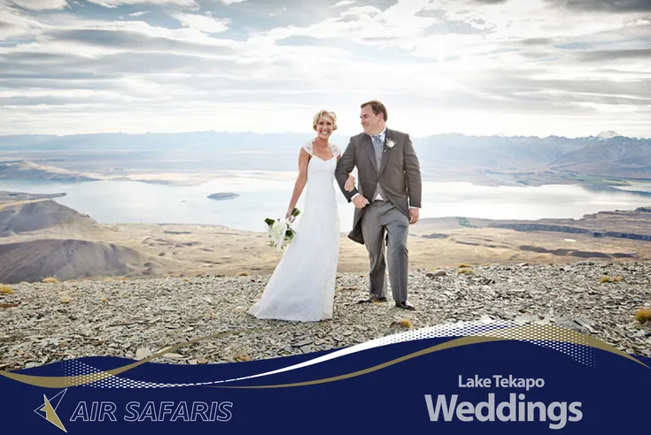Weddings & Engagements – Scenic Helicopter Flights from Lake Tekapo