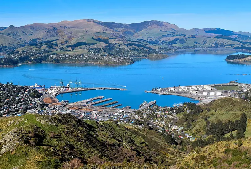 Lyttelton View from Hill