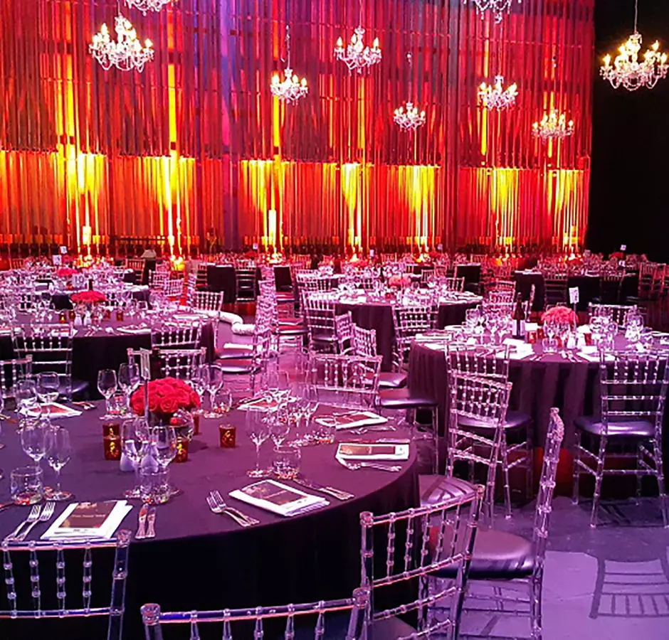 Isaac Theatre Royal Banquet Setup