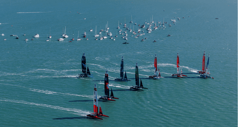 SailGP Racing Action: Imagery and video: Supplied / SailGP